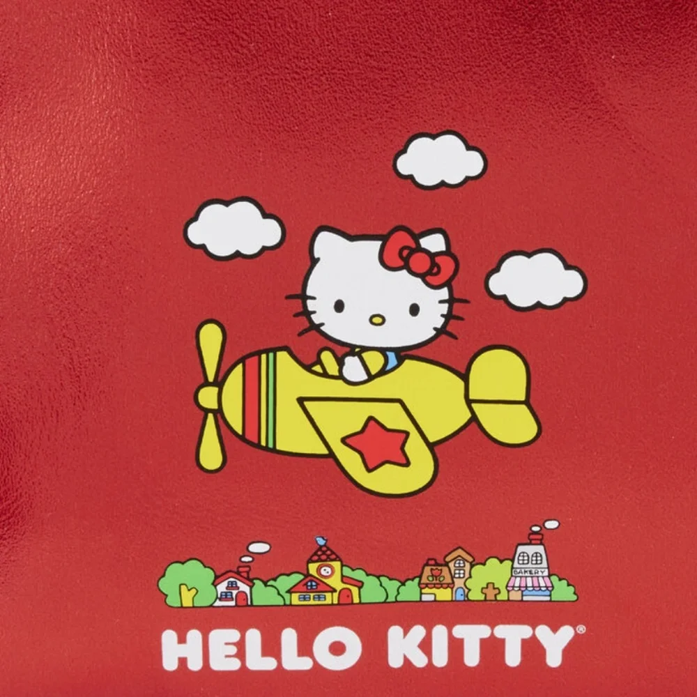 Loungefly Sanrio‎ Hello Kitty 50th Anniversary Metallic Mini Backpack and Wallet